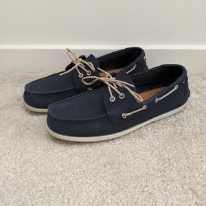 Tommy Hilfiger two eye leather boat shoes shoes
